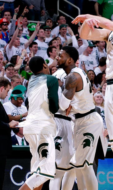 Michigan State holds rival Michigan scoreless in OT to pull out win